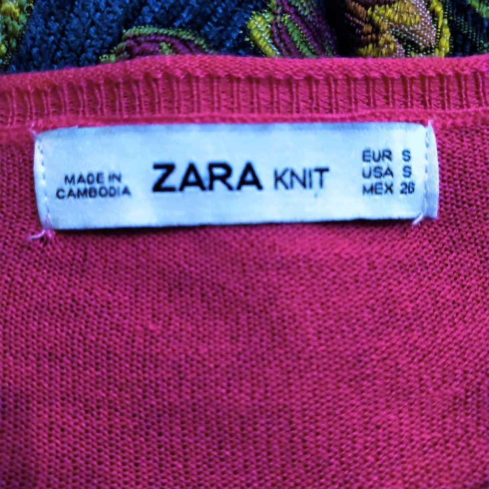 Top by Zara Like New S M - Picture 2 of 4